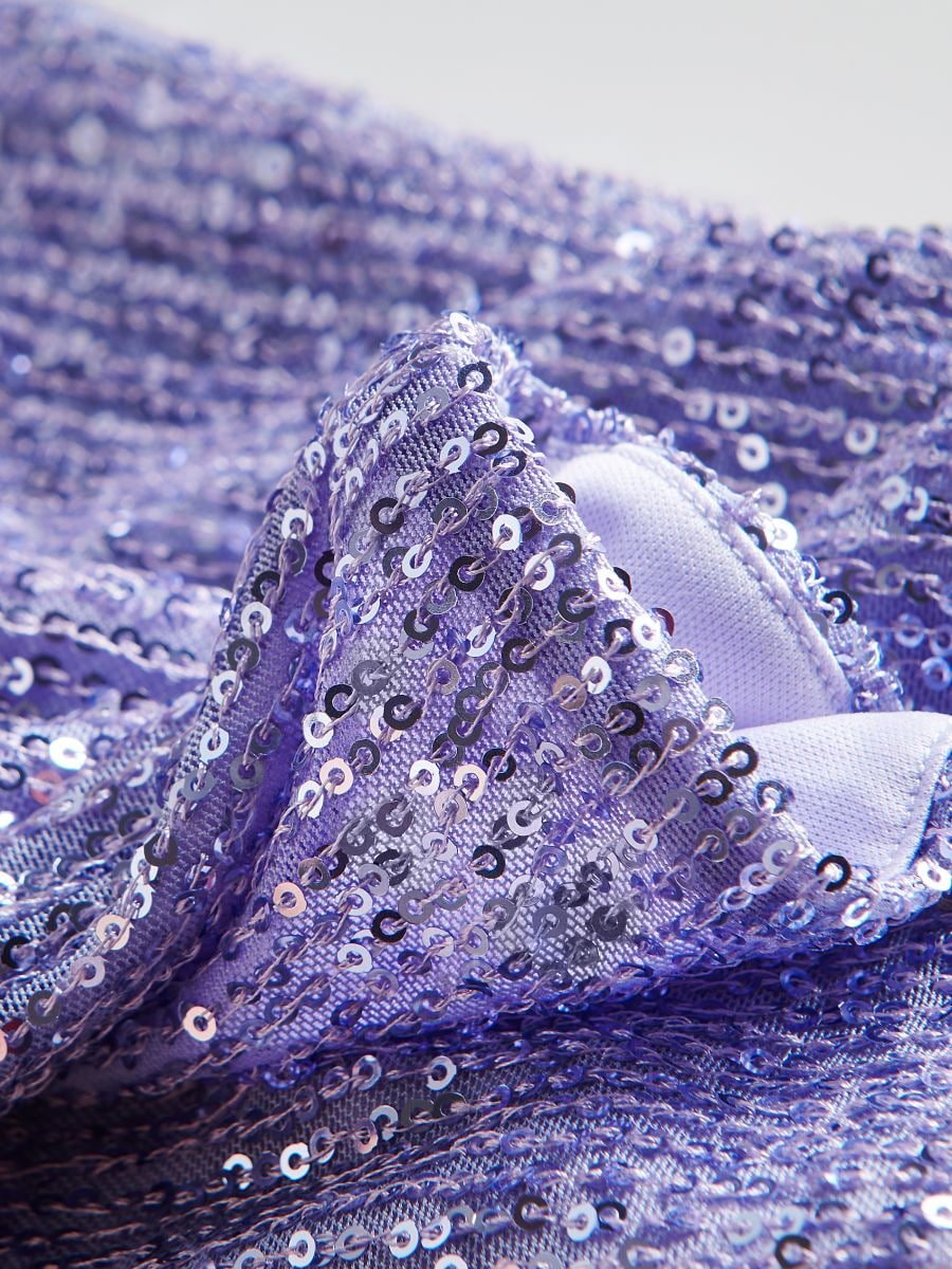 Lavender sequin top new arrivals