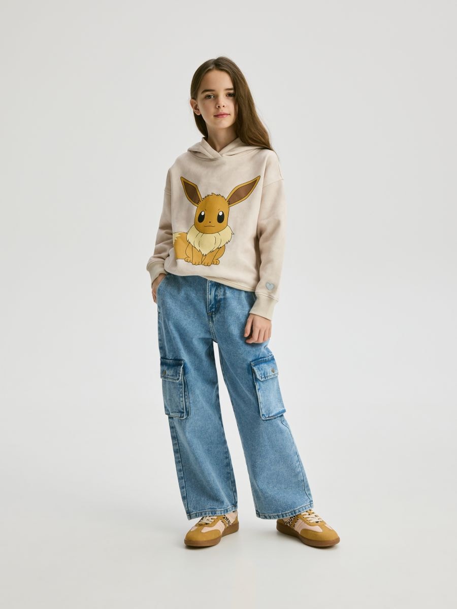 Pokémon hoodie - beige - RESERVED - 6