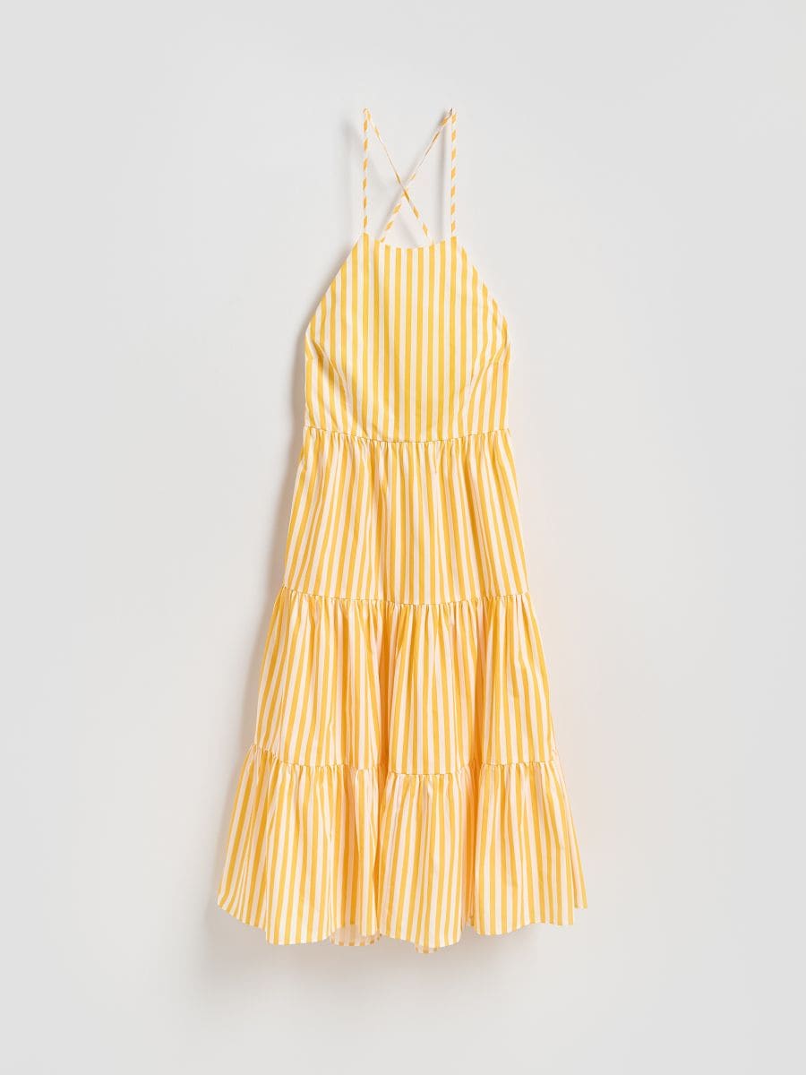 Maxivestito in cotone - giallo - RESERVED - 5