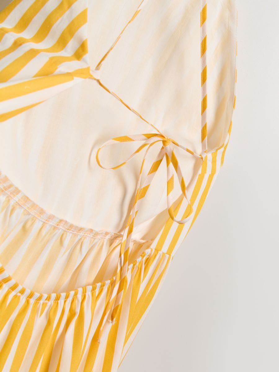 Maxivestito in cotone - giallo - RESERVED - 6
