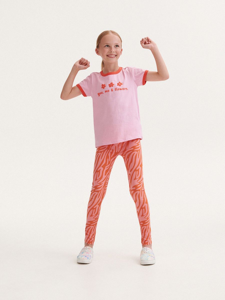 Patterned leggings - multicolor - RESERVED - 5