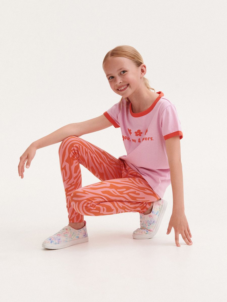 Patterned leggings - multicolor - RESERVED - 4