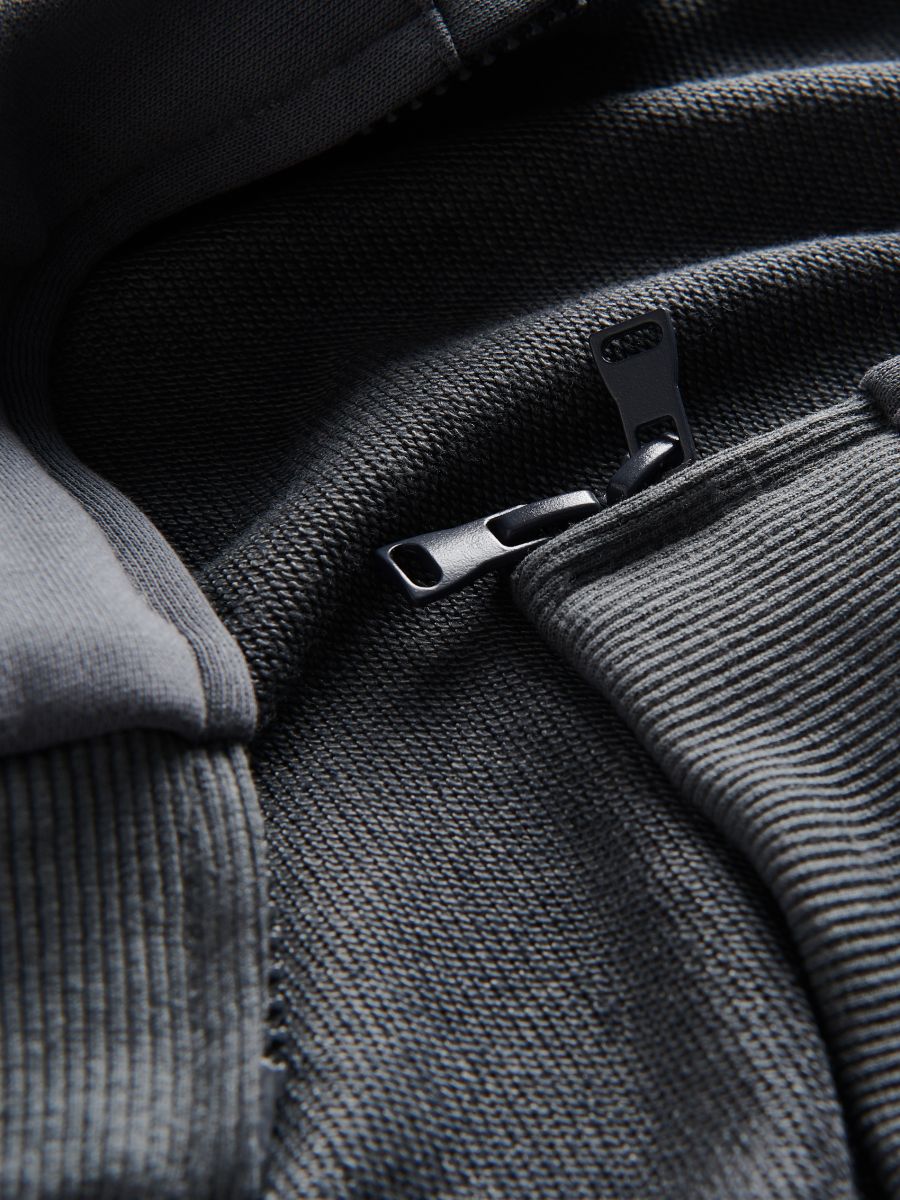 Hoodie - dark grey - RESERVED - 4