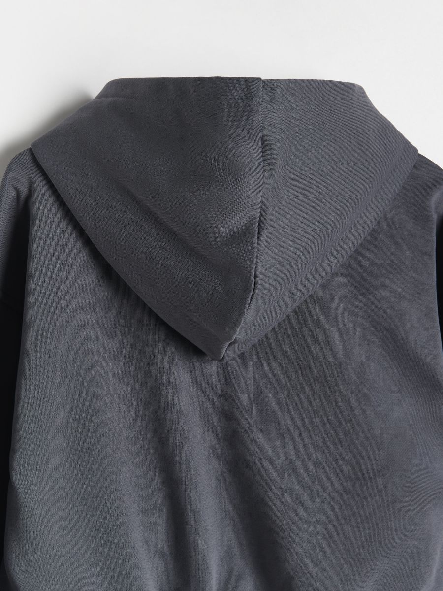 Hoodie - dark grey - RESERVED - 5