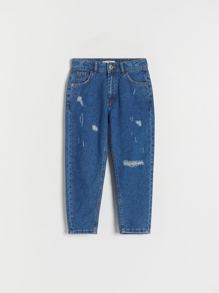 BOYS` JEANS TROUSERS - MARINEBLAUW - RESERVED