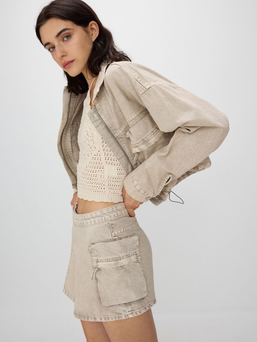 Skort - light grey - RESERVED