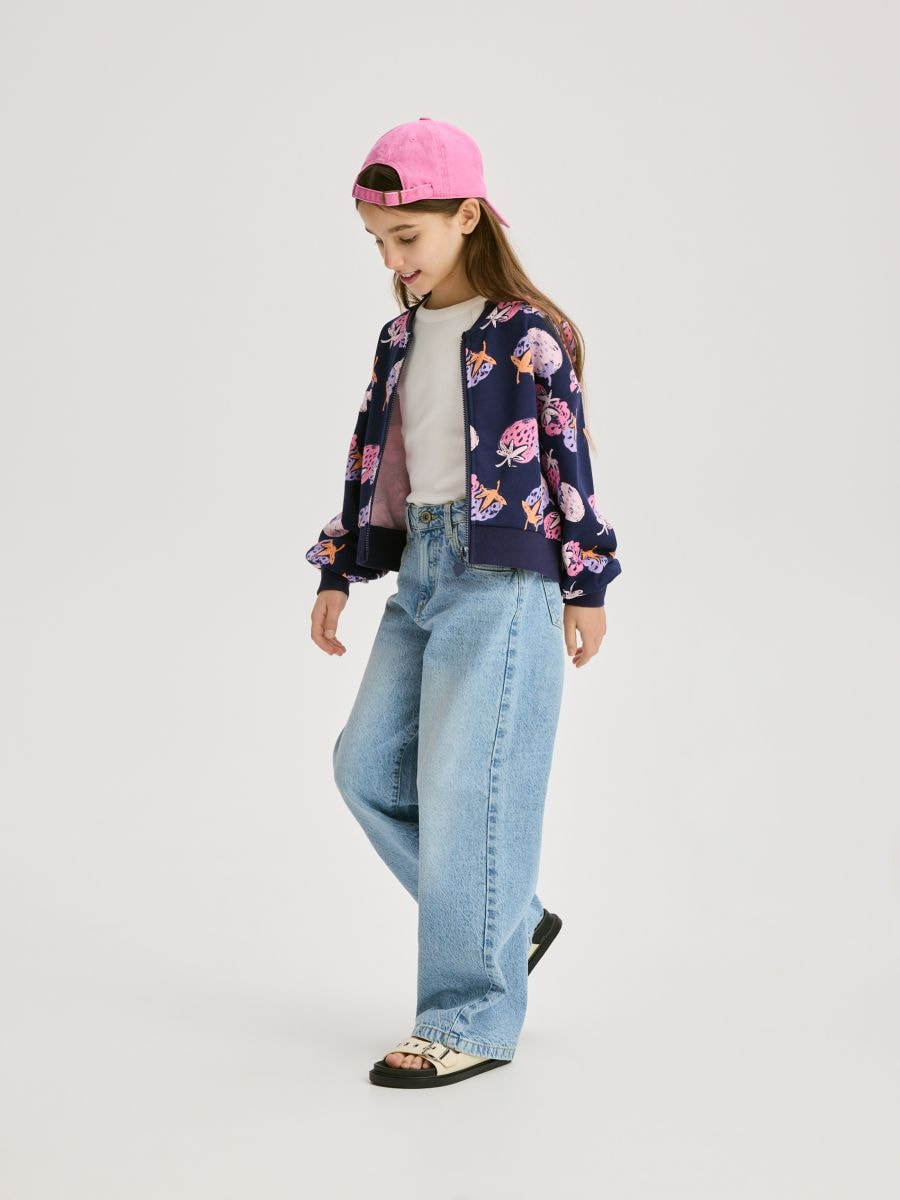 Musterbomber-jakk - tumesinine - RESERVED - 2