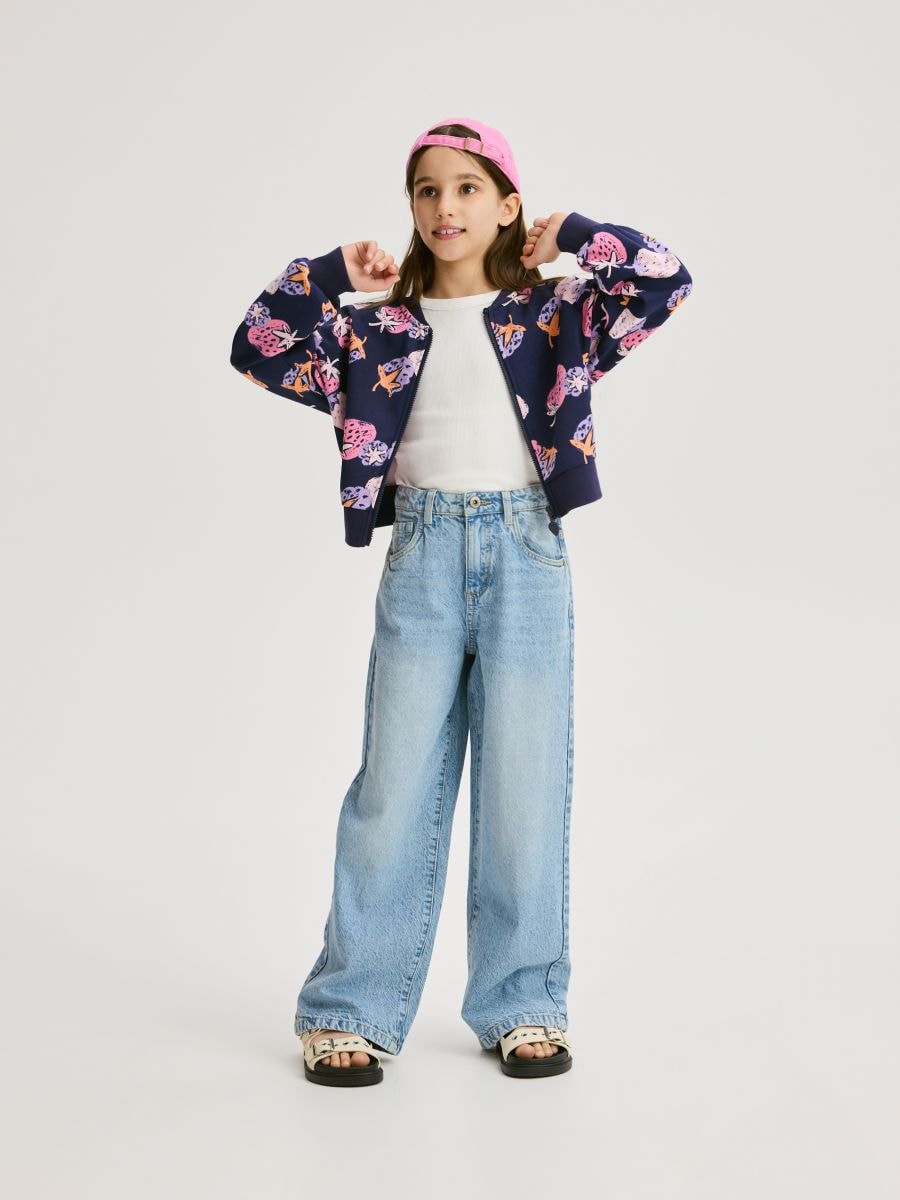 Musterbomber-jakk - tumesinine - RESERVED - 3