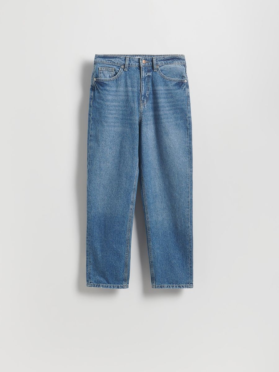 Mom fit jeans - blue - RESERVED