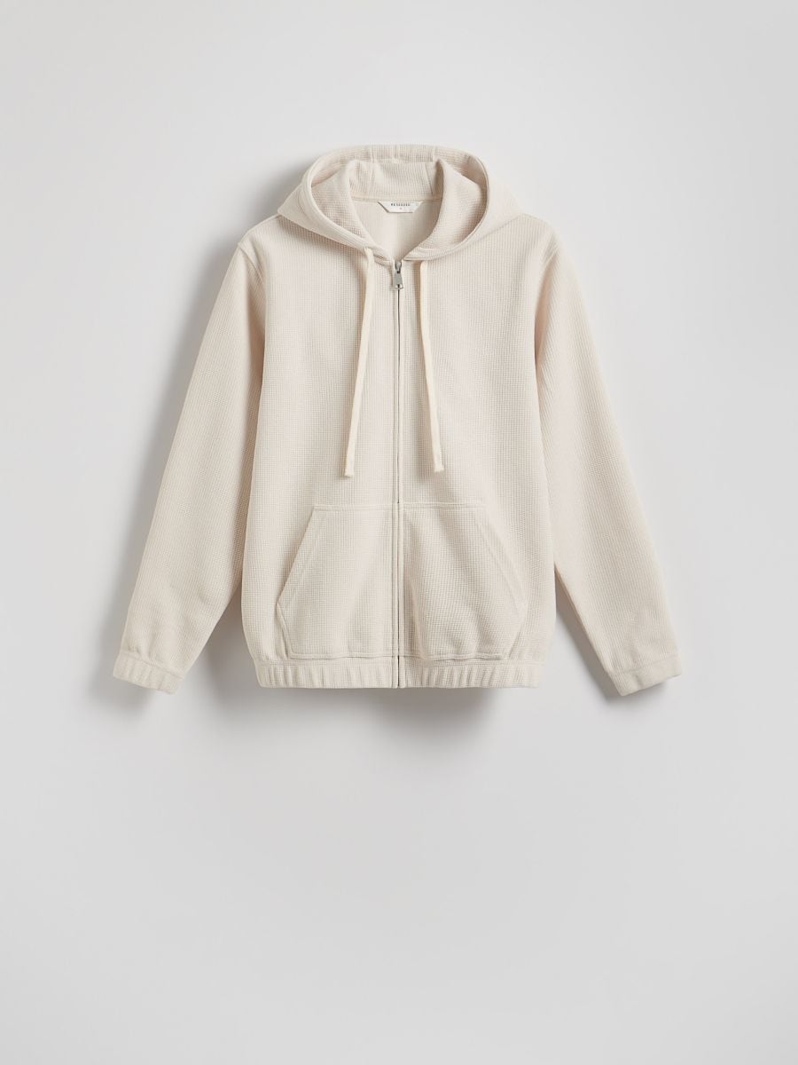 Sweat en tissu structuré - Beige - RESERVED - 6