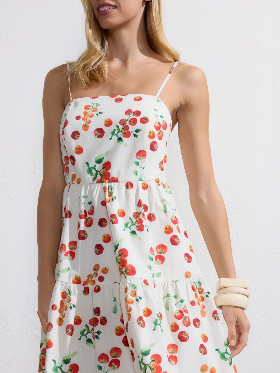 Robe mini en coton - Multicolore - RESERVED - 2