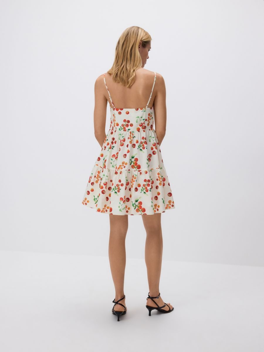 Robe mini en coton - Multicolore - RESERVED - 5