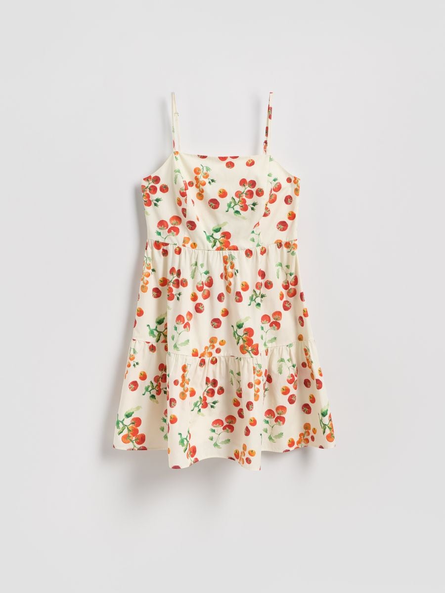 Robe mini en coton - Multicolore - RESERVED - 7