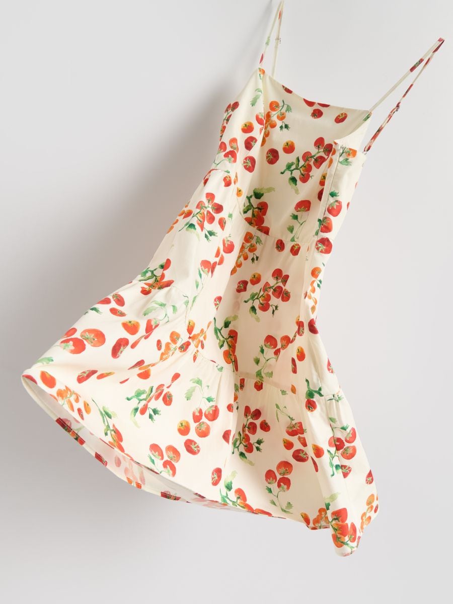 Robe mini en coton - Multicolore - RESERVED - 10