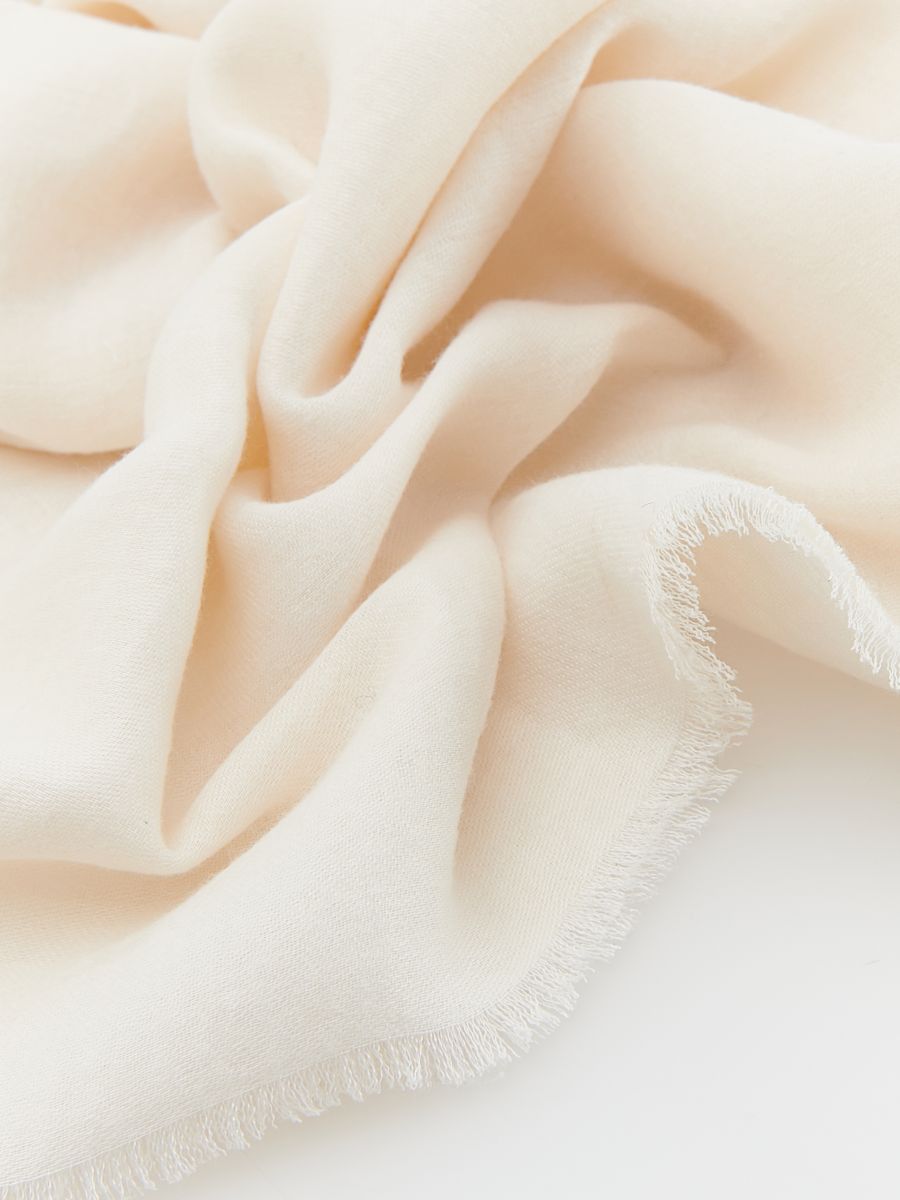 Plain scarf - nude - RESERVED - 3