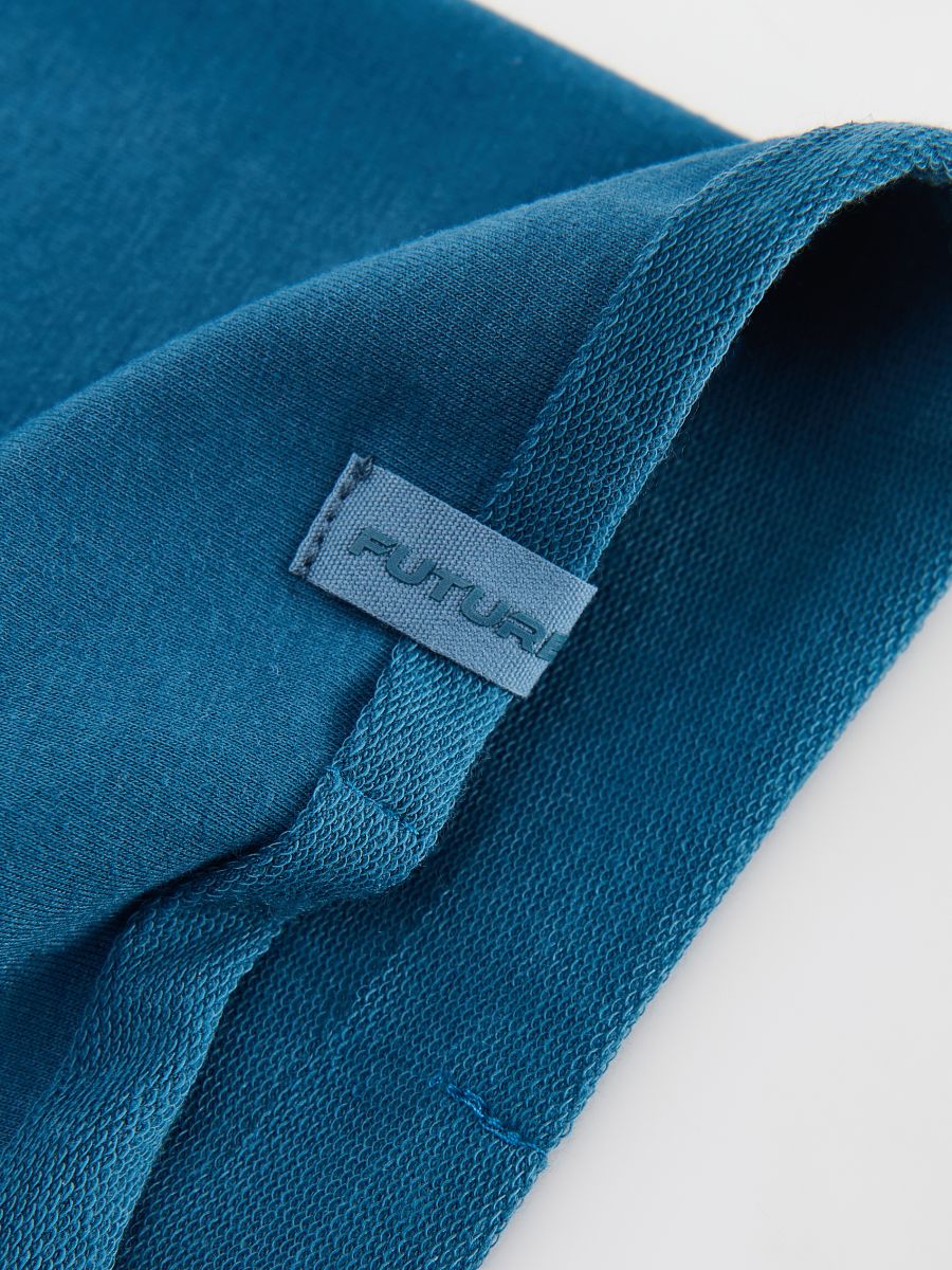 Plain snood - blue - RESERVED - 2