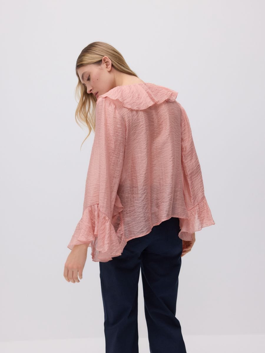 Lyocell top - pink - RESERVED - 4