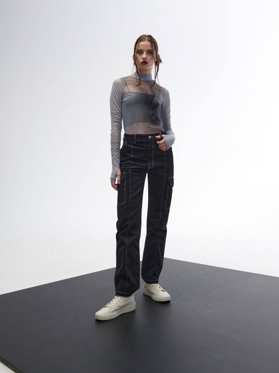 Fitted turtleneck - multicolor - RESERVED - 3