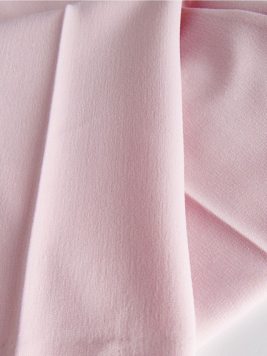 Cigarette trousers with viscose blend - pink - RESERVED - 6