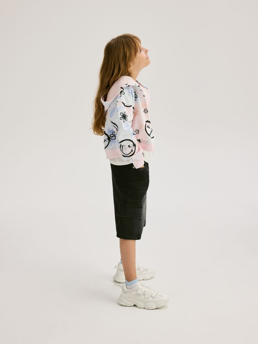GIRLS` JOGGING TOP - šareno - RESERVED - 6