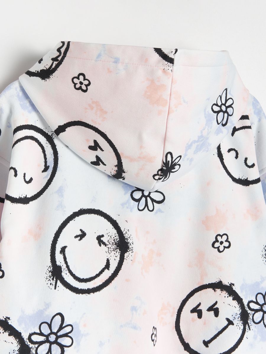 GIRLS` JOGGING TOP - šareno - RESERVED - 2