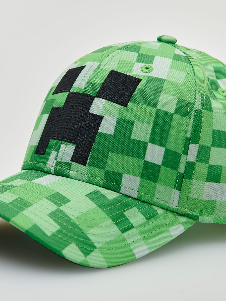 Minecraft cap - green - RESERVED - 3