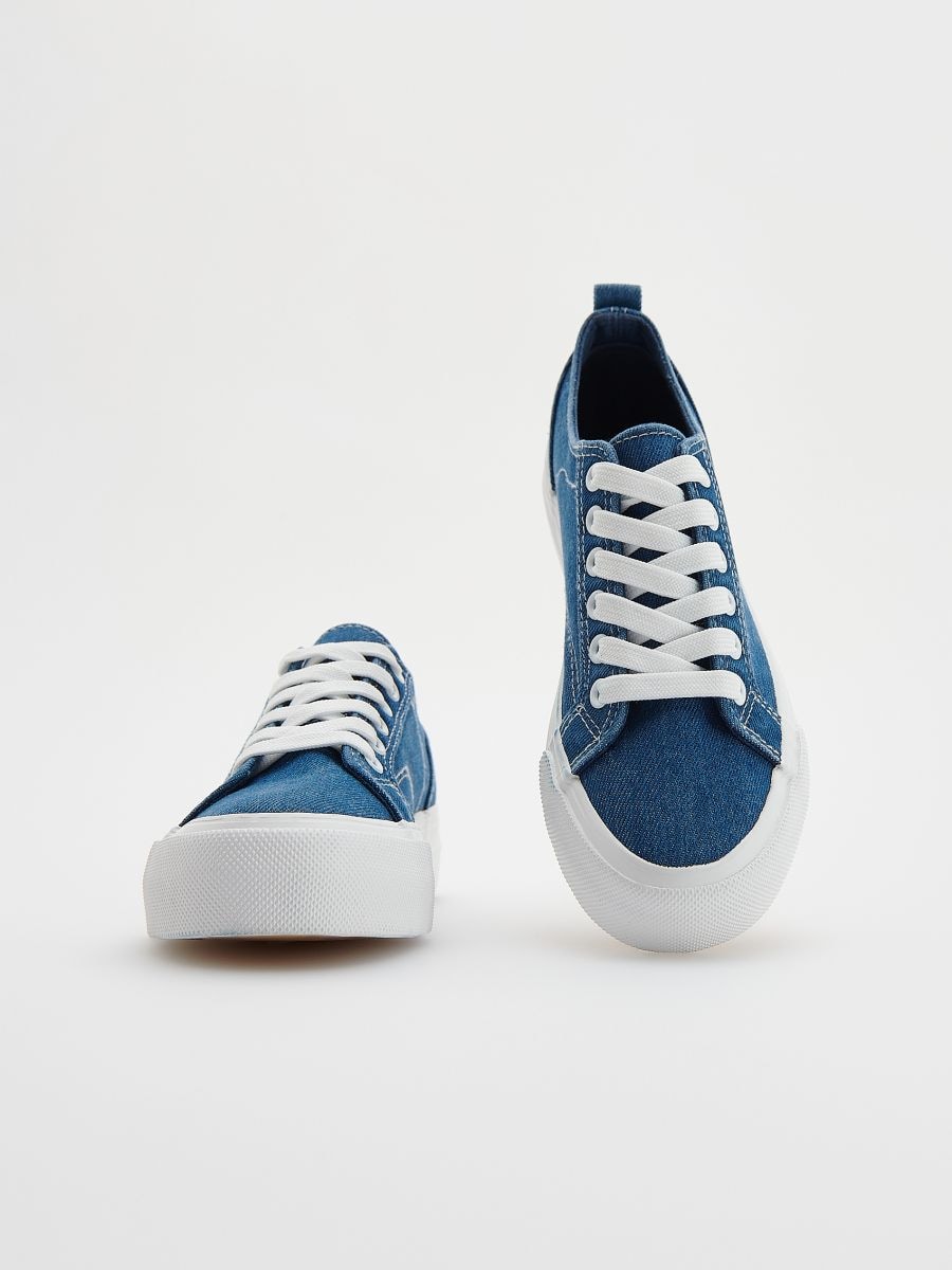 Denim sneakers - Hell blau - RESERVED