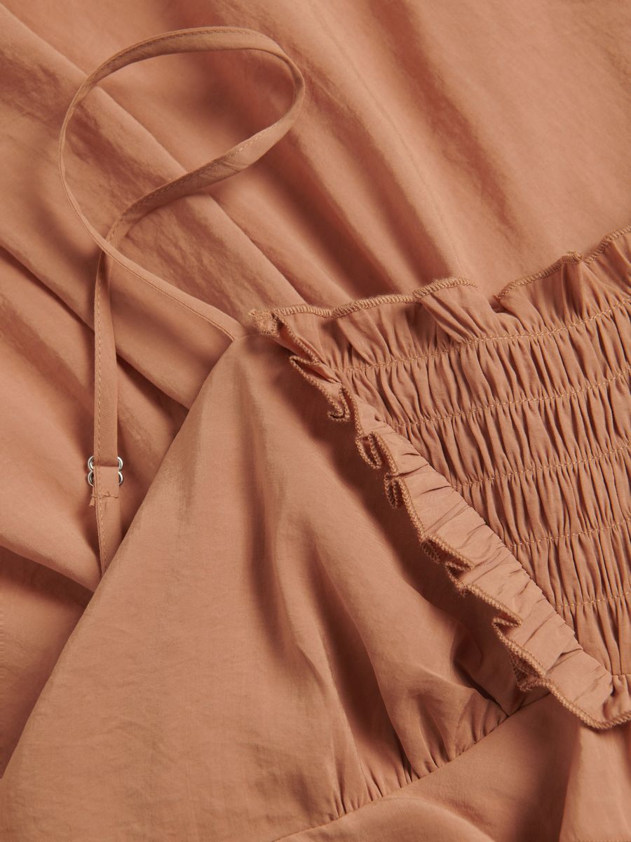 LADIES` BLOUSE - peach - RESERVED - 6