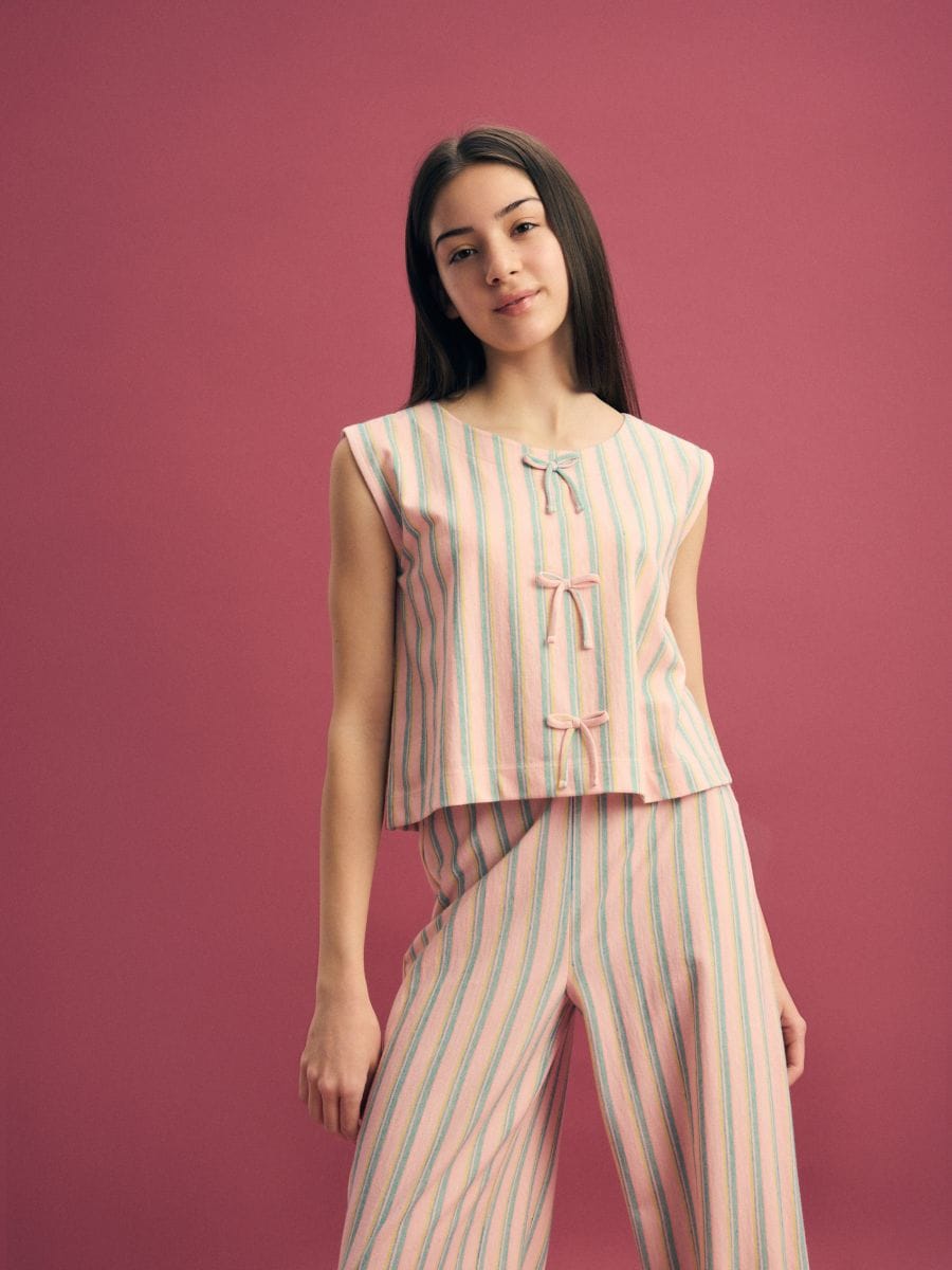 Blusa a righe - multicolore - RESERVED - 4