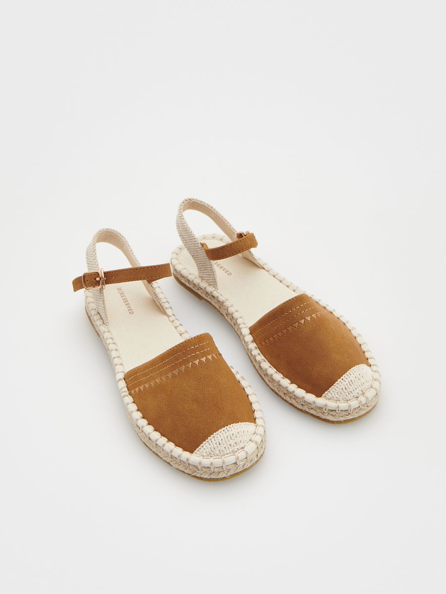 Stoffen sandalen outlet