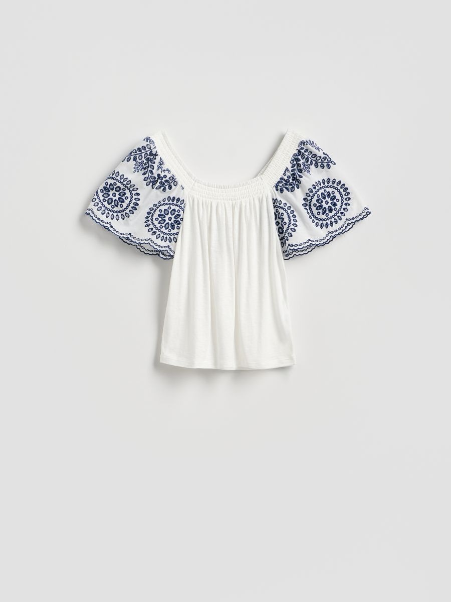 LADIES` BLOUSE - biela - RESERVED