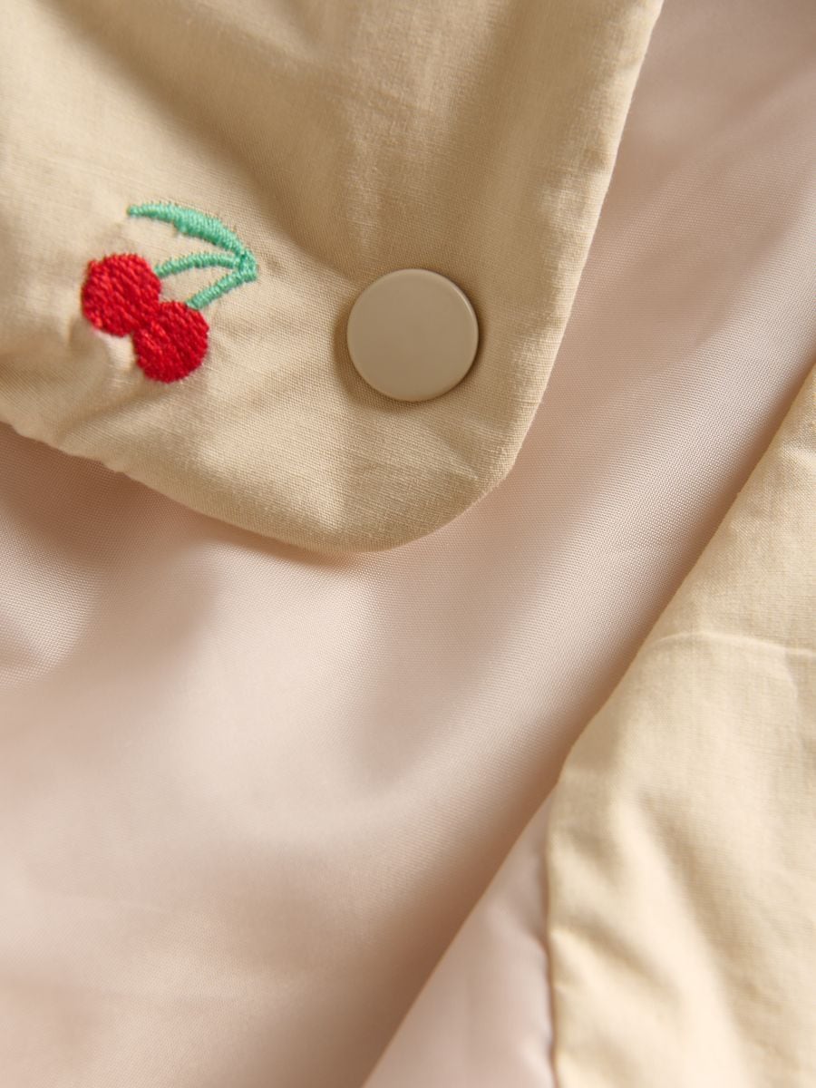 Jacket with embroidered pattern - nude - RESERVED - 4