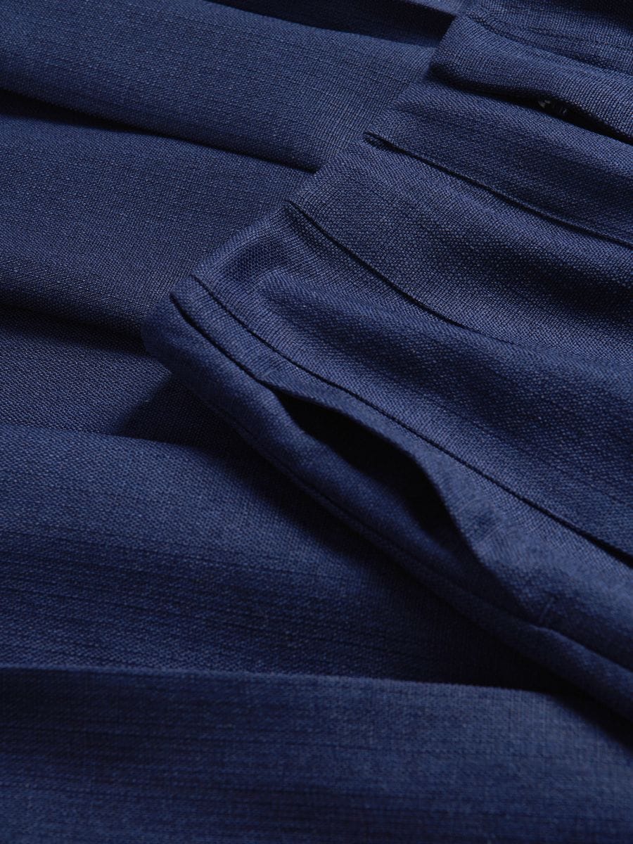 Pleated trousers - navy - RESERVED - 3