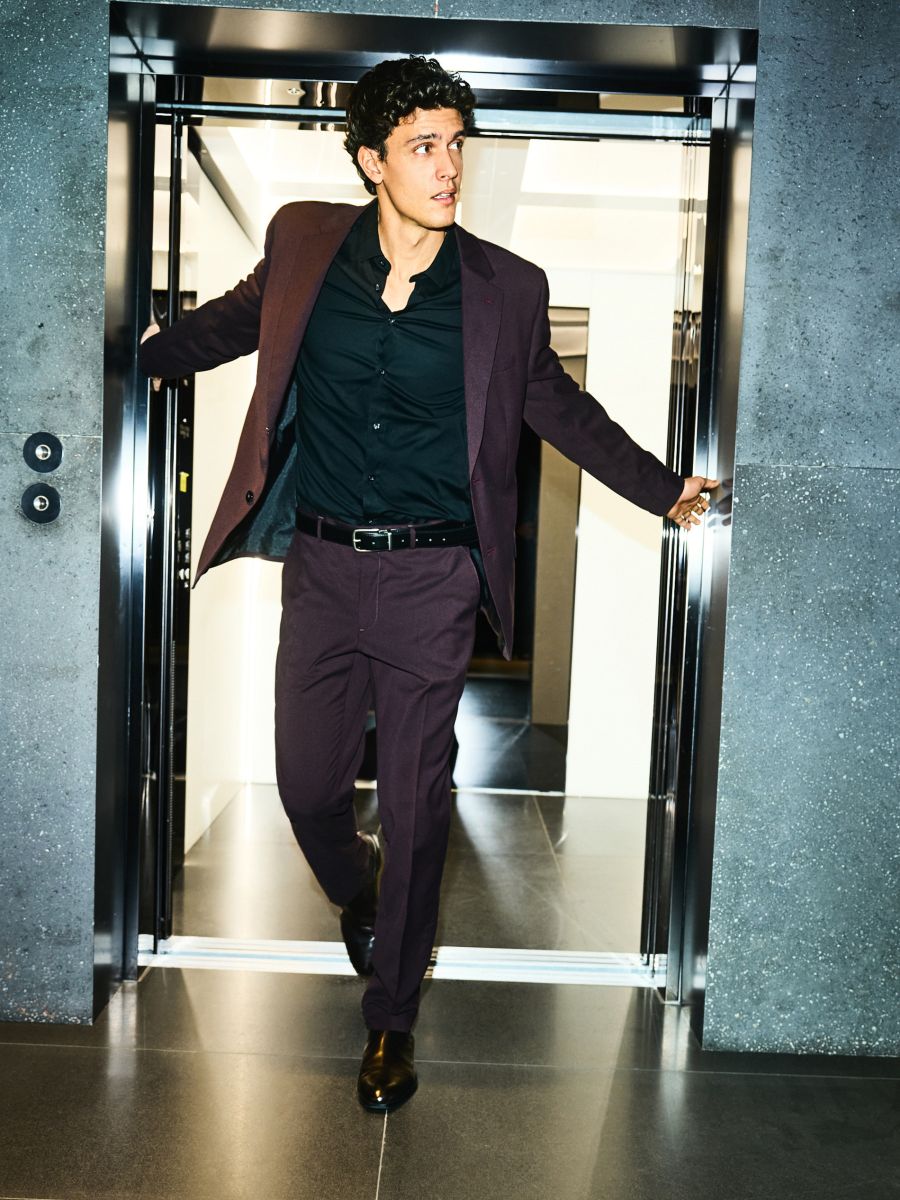 Chelsea Boots aus Leder - dunkelbraun - RESERVED