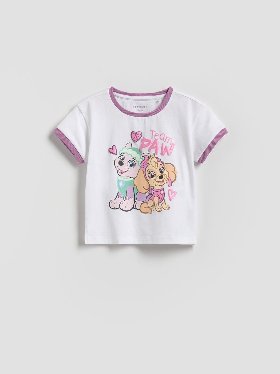 PAW Patrol cotton T-shirt - cream - RESERVED