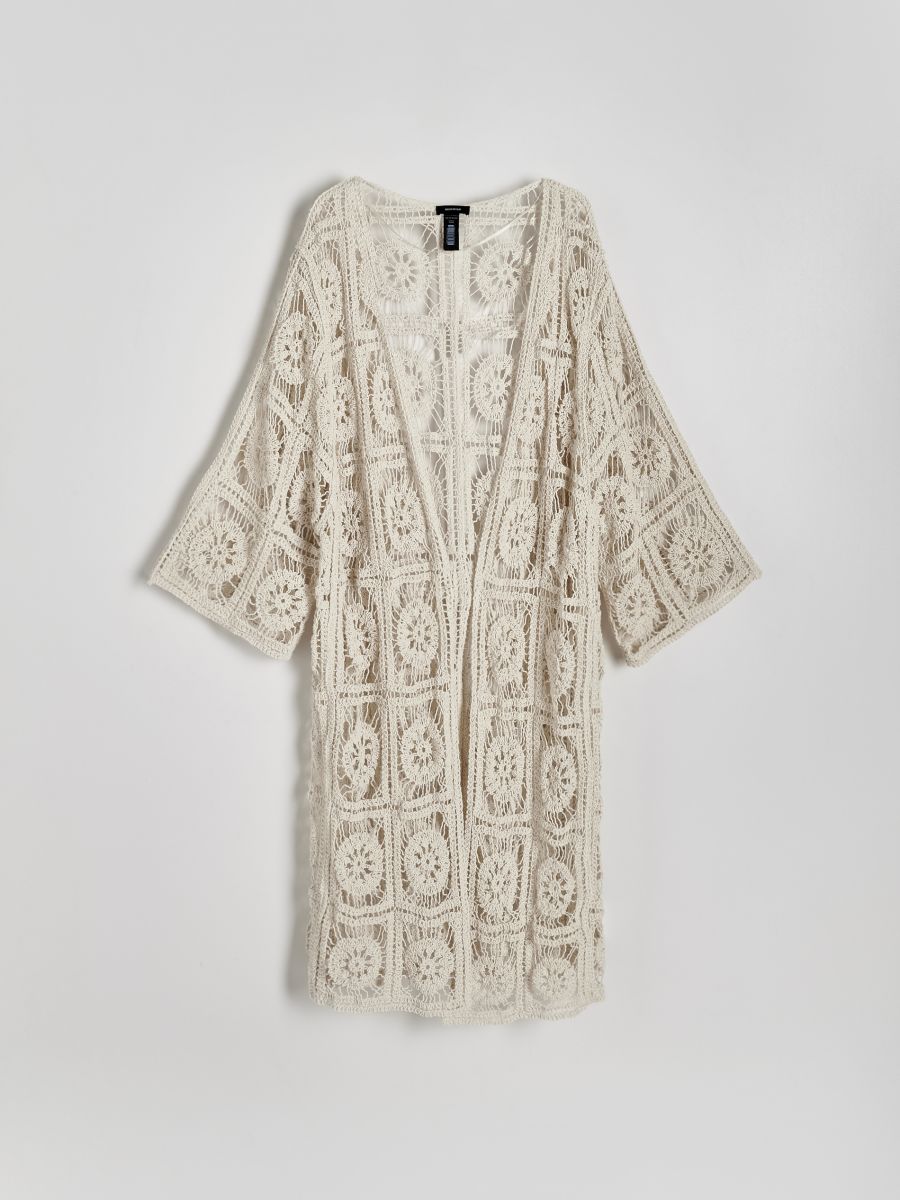 Openwork beach cover-up - nude - RESERVED