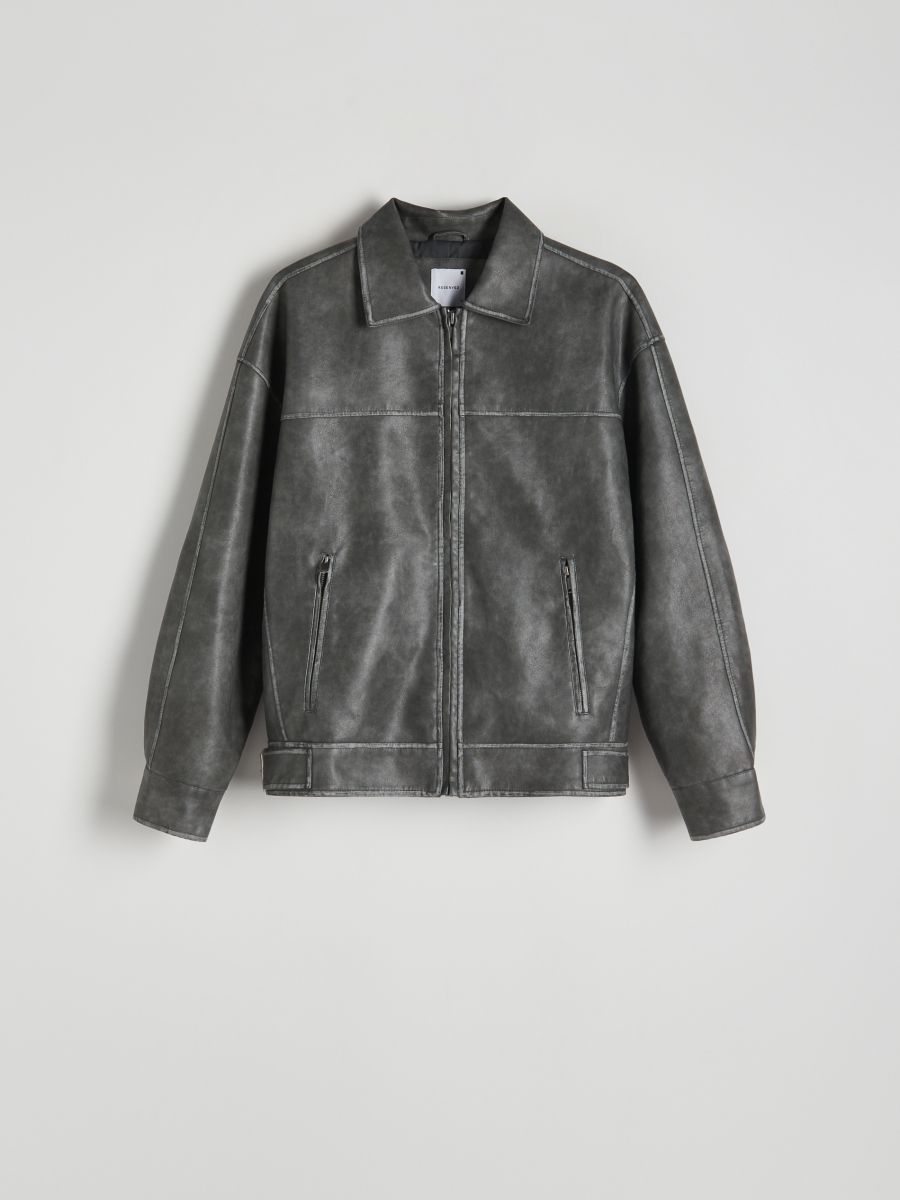 Jacke aus Lederimitat - bunt - RESERVED - 7