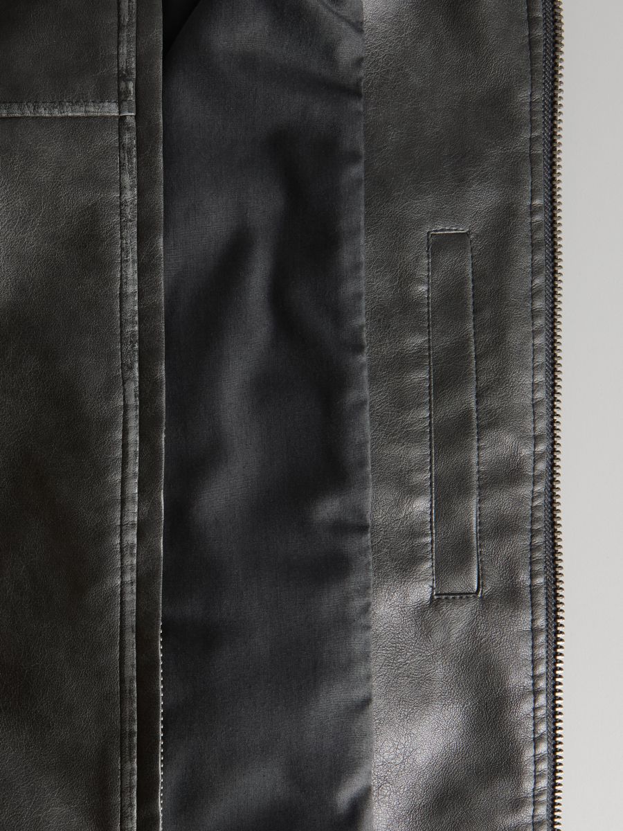 Jacke aus Lederimitat - bunt - RESERVED - 9