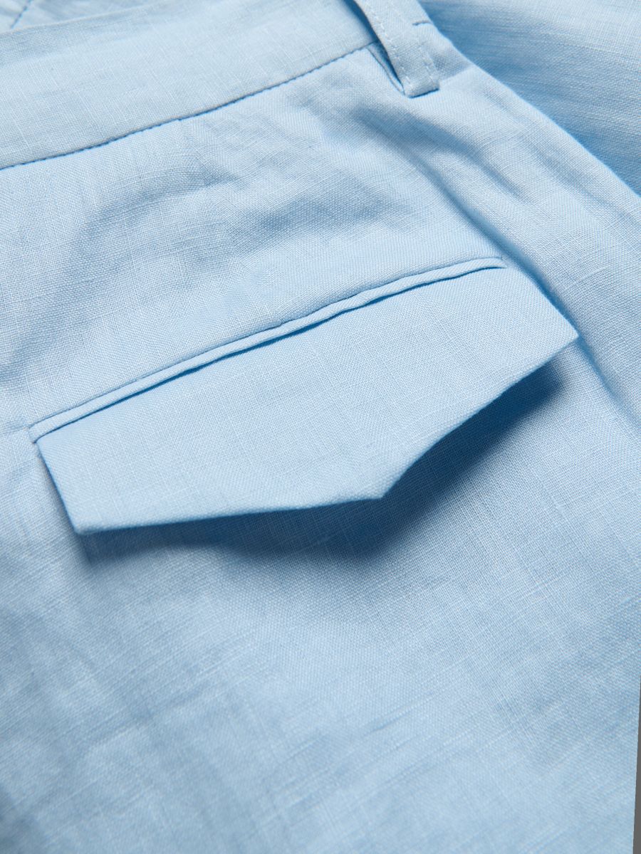 LADIES` SHORTS - pale blue - RESERVED - 6