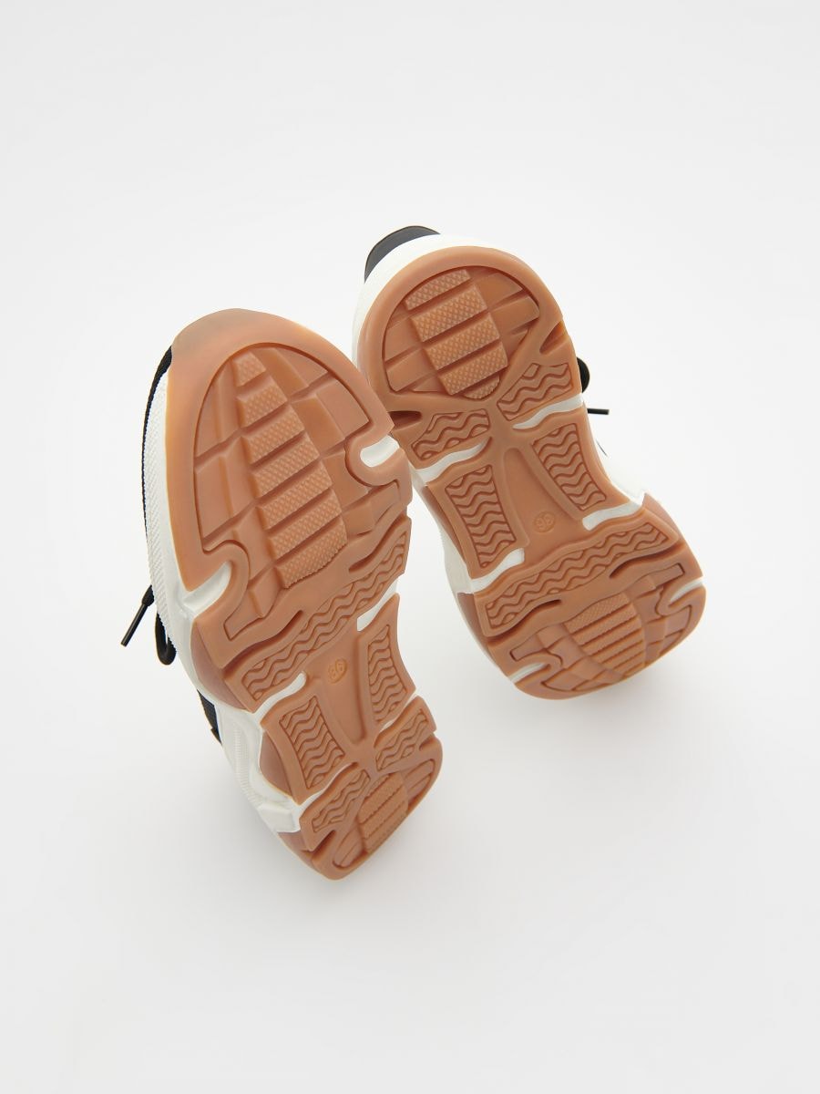 Sneakers with elastic upper - black - RESERVED - 5