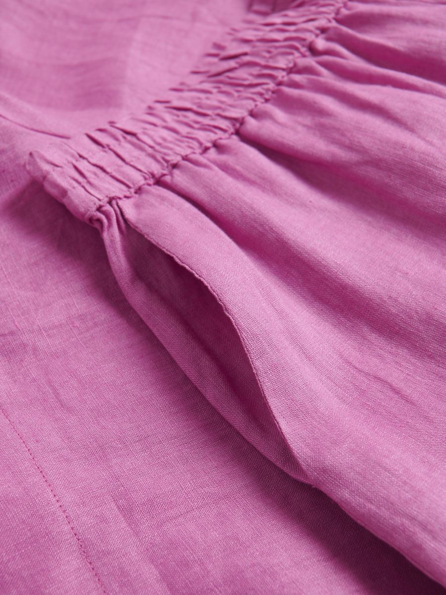 Linen shorts - orchid - RESERVED - 2