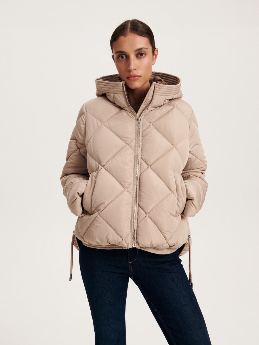Steppjacke - beige - RESERVED - 2