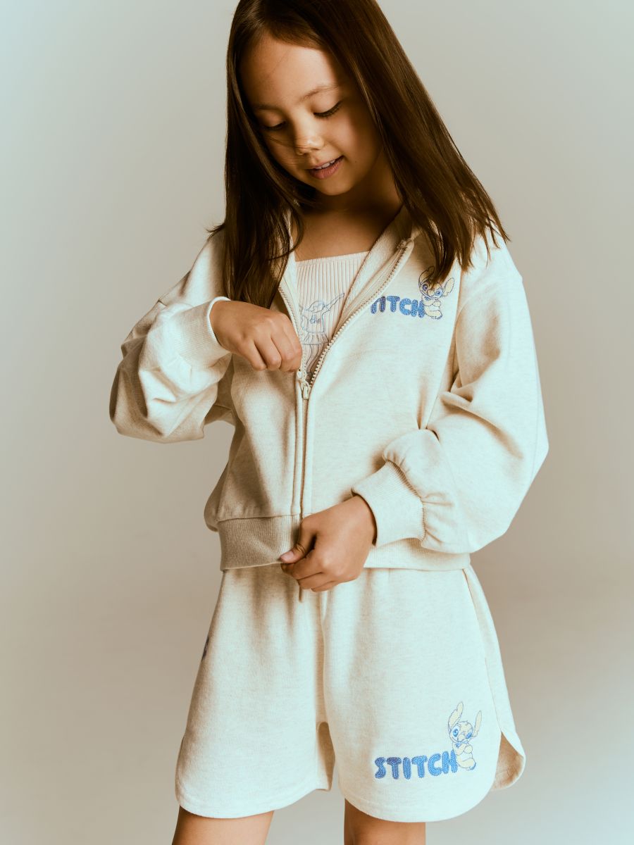 Lilo & Stitch hoodie - beige - RESERVED - 2