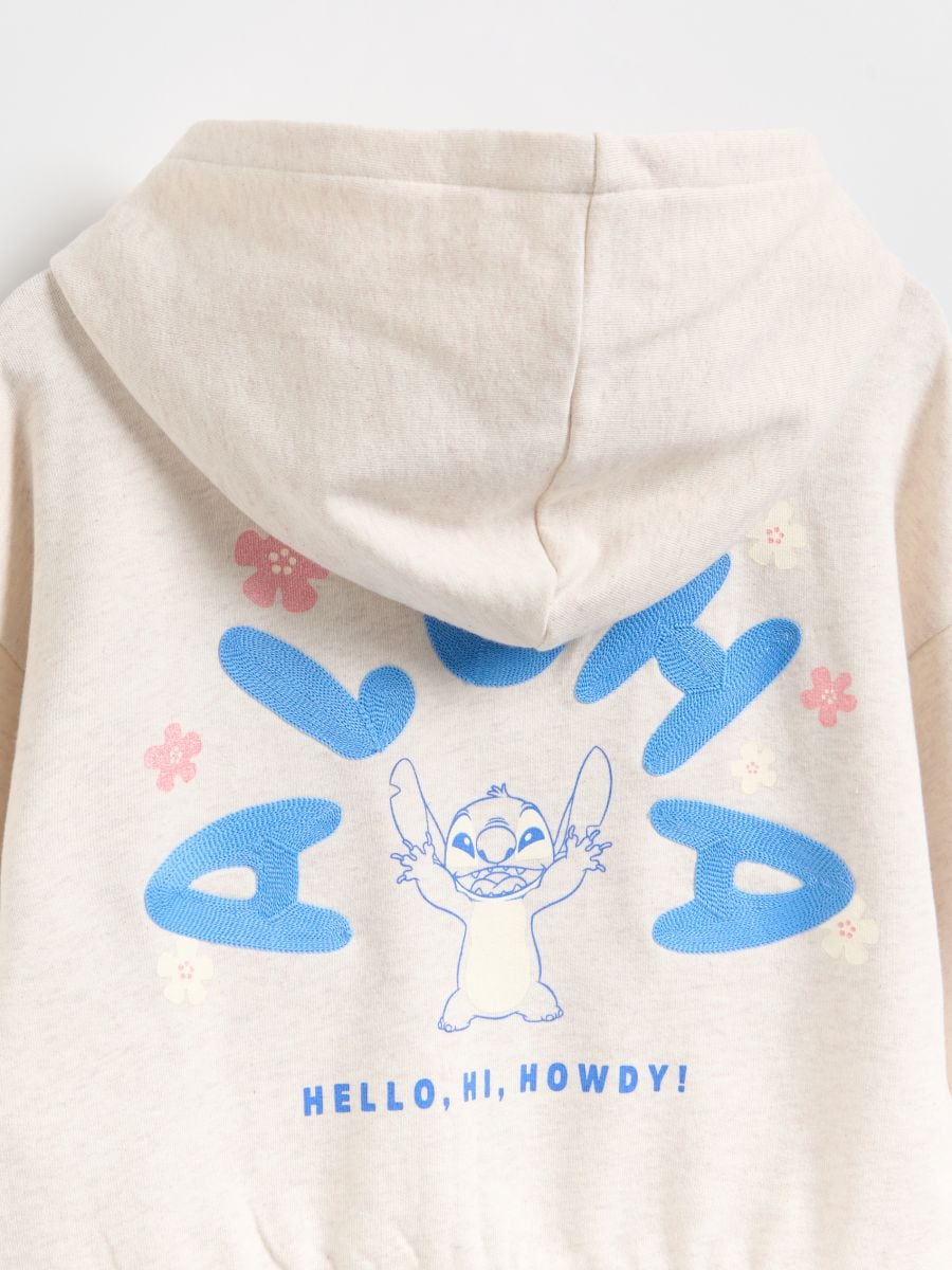 Lilo & Stitch hoodie - beige - RESERVED - 6