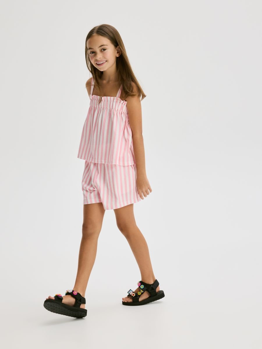 Stripe top - pastel pink - RESERVED - 3