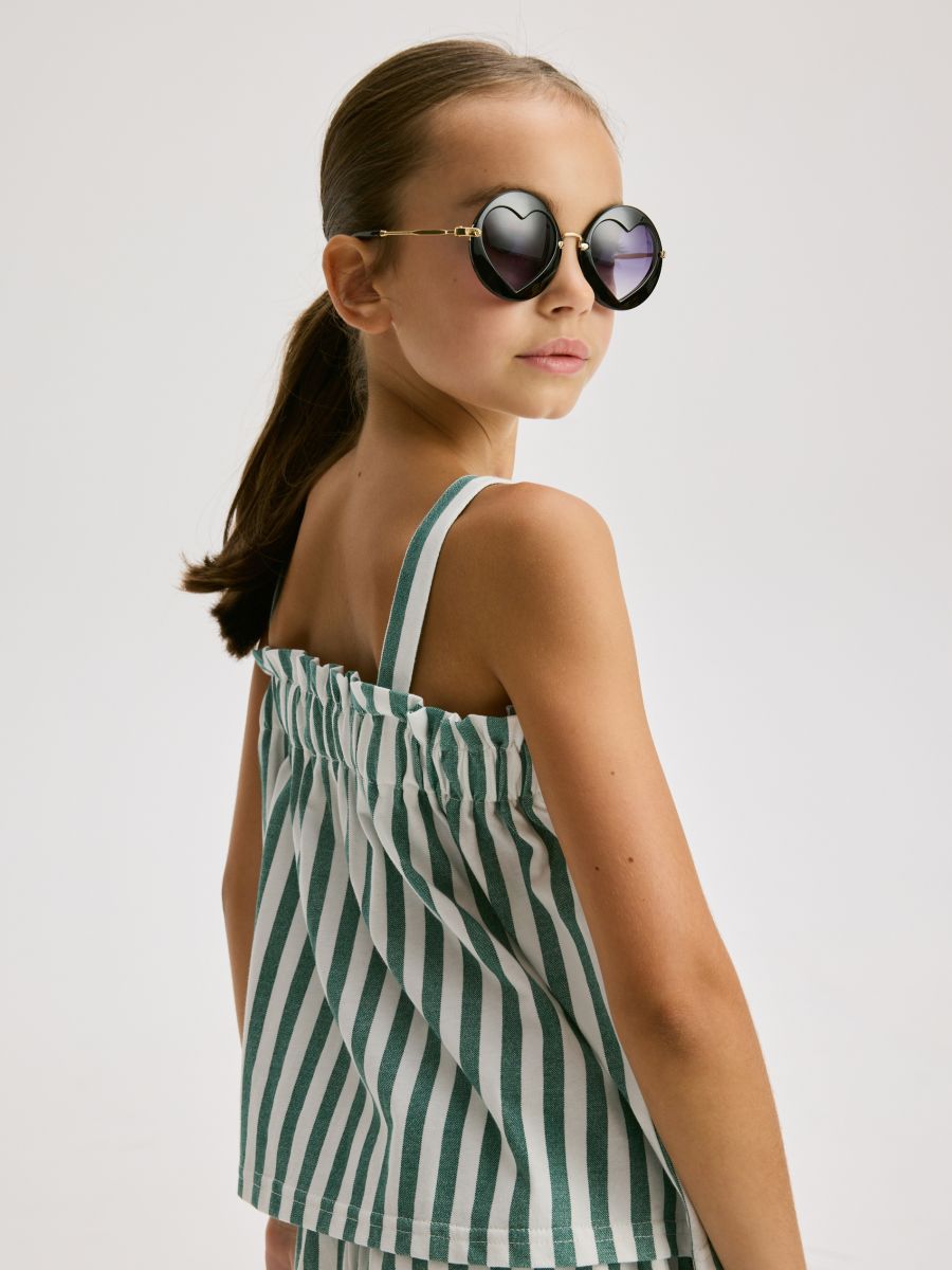Top w paski - wielobarwny - RESERVED