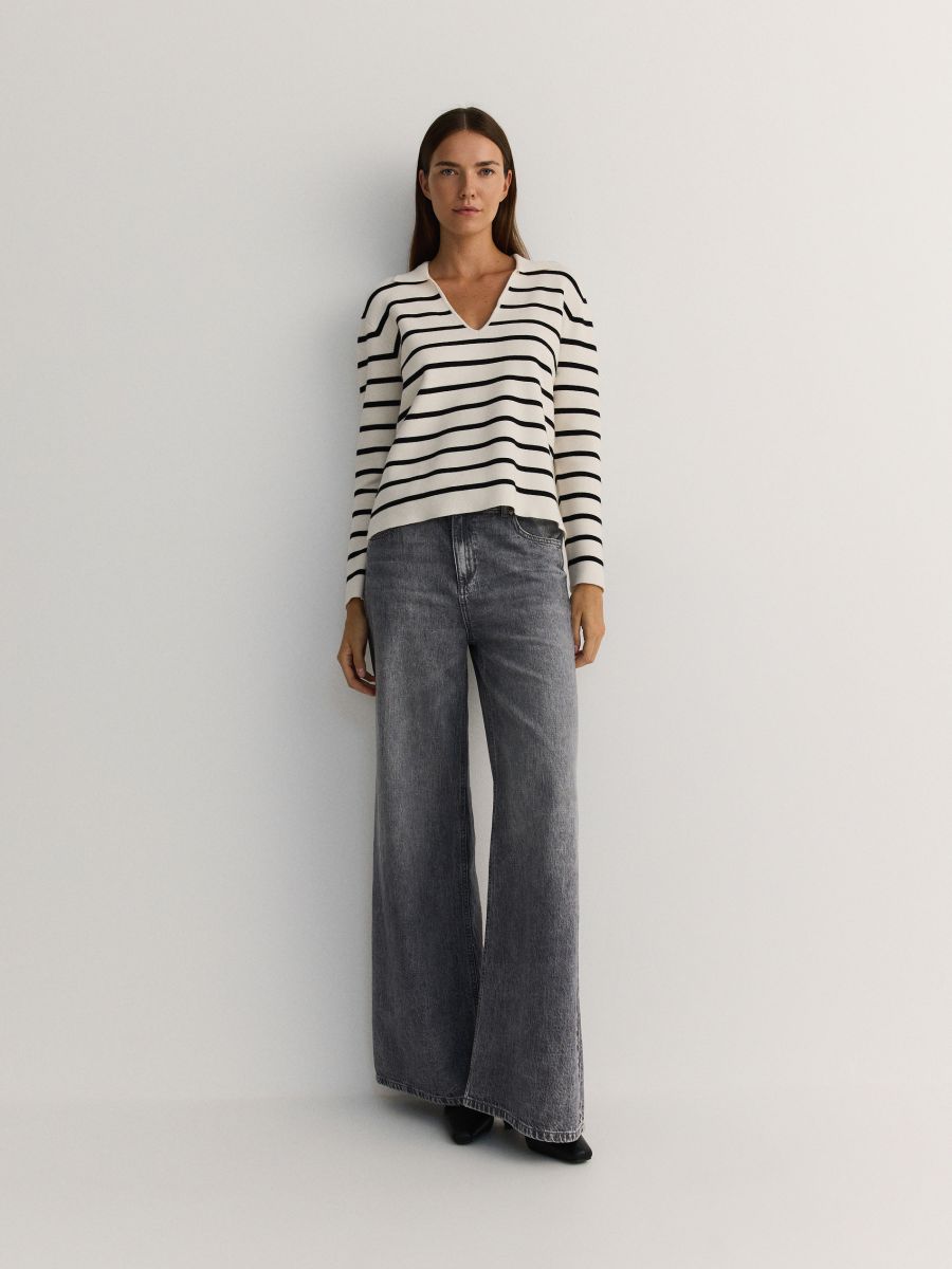LADIES` SWEATER - meerkleurig - RESERVED