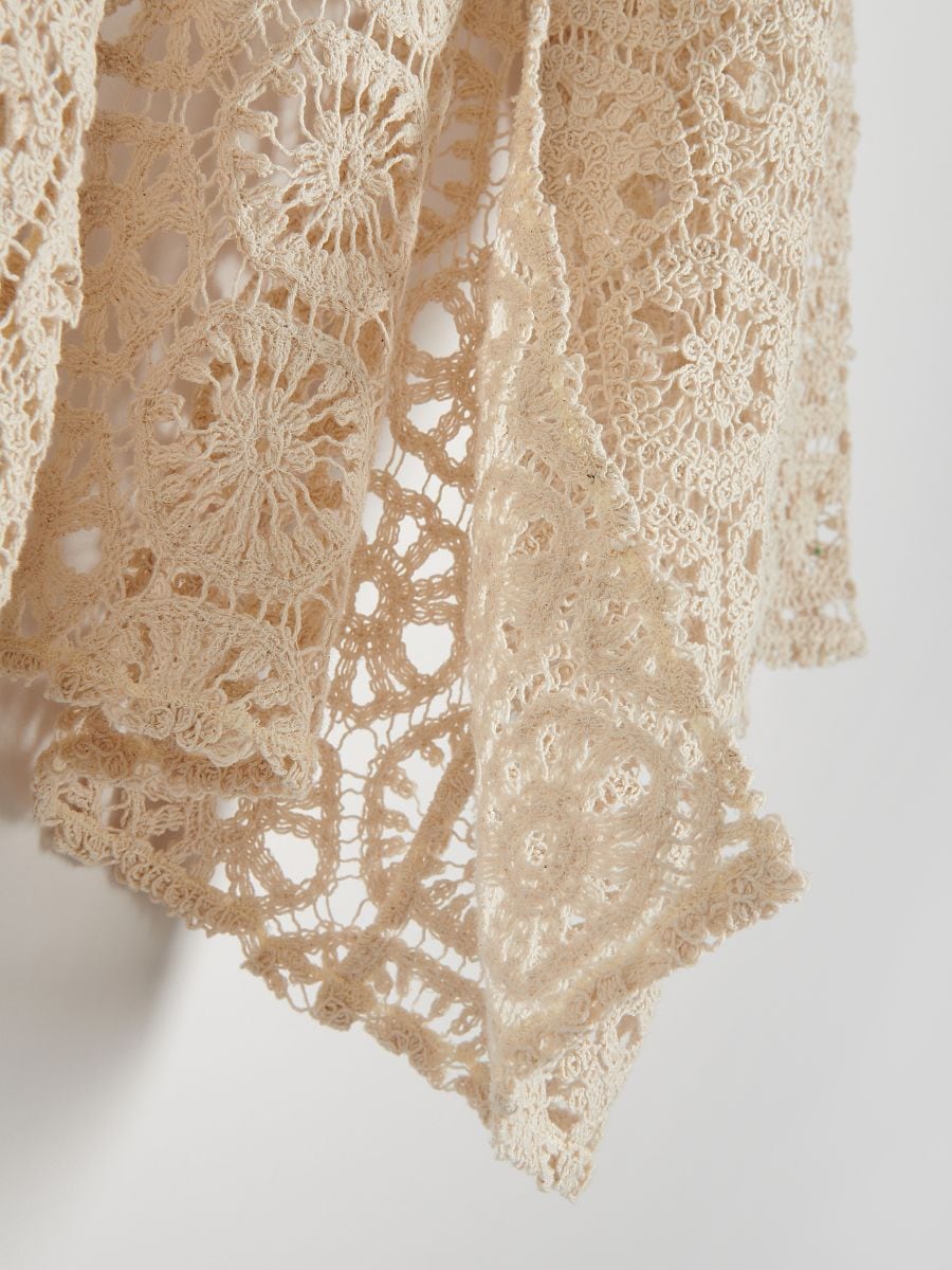 Cache-maillot de plage ajouré - Beige - RESERVED - 4