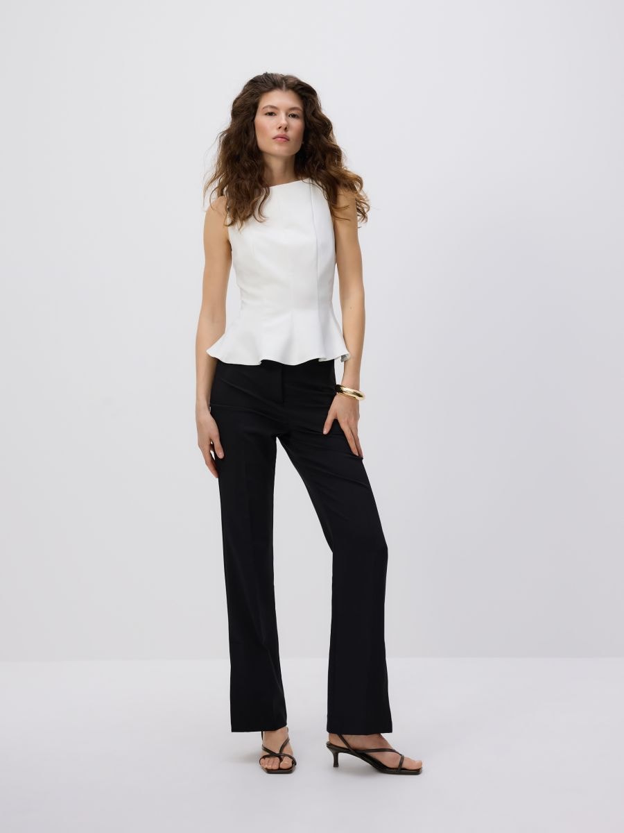 Top with overskirt - white - RESERVED - 4