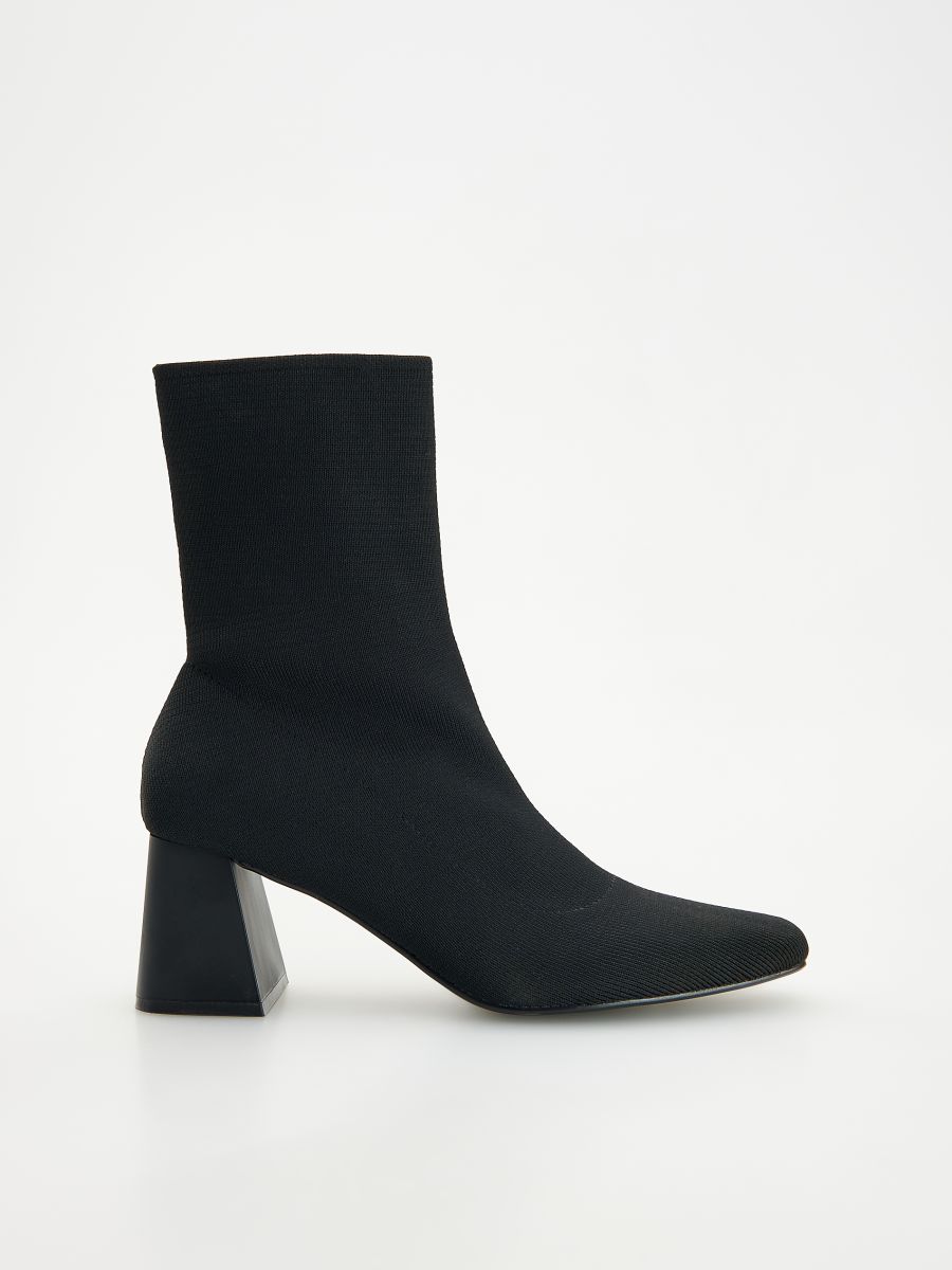 Heeled ankle boots - black - RESERVED